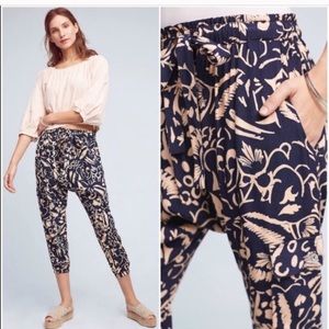 Hei Hei printed harem joggers